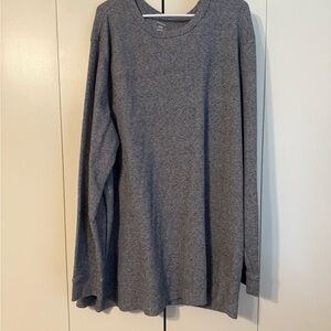 Sonoma Heather Gray Knit Top